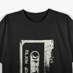 Hip Hop Rap Mixtape Cassette DJ Retro 90s T-Shirt