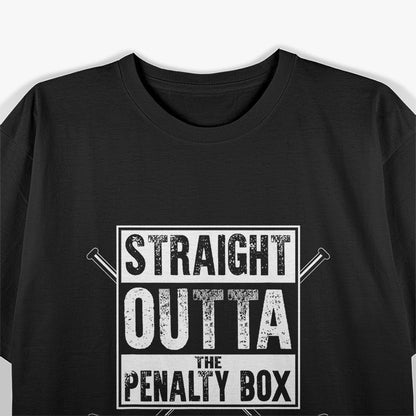 Ice Hockey Player Gift The Penalty Box T-Shirt