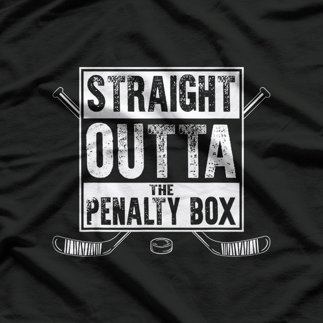 Ice Hockey Player Gift The Penalty Box T-Shirt