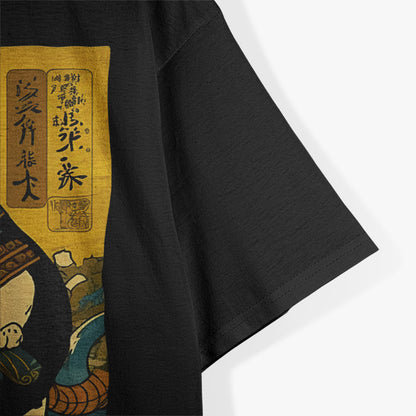 Sumo Cat Wrestlers Retro Aesthetics T-Shirt