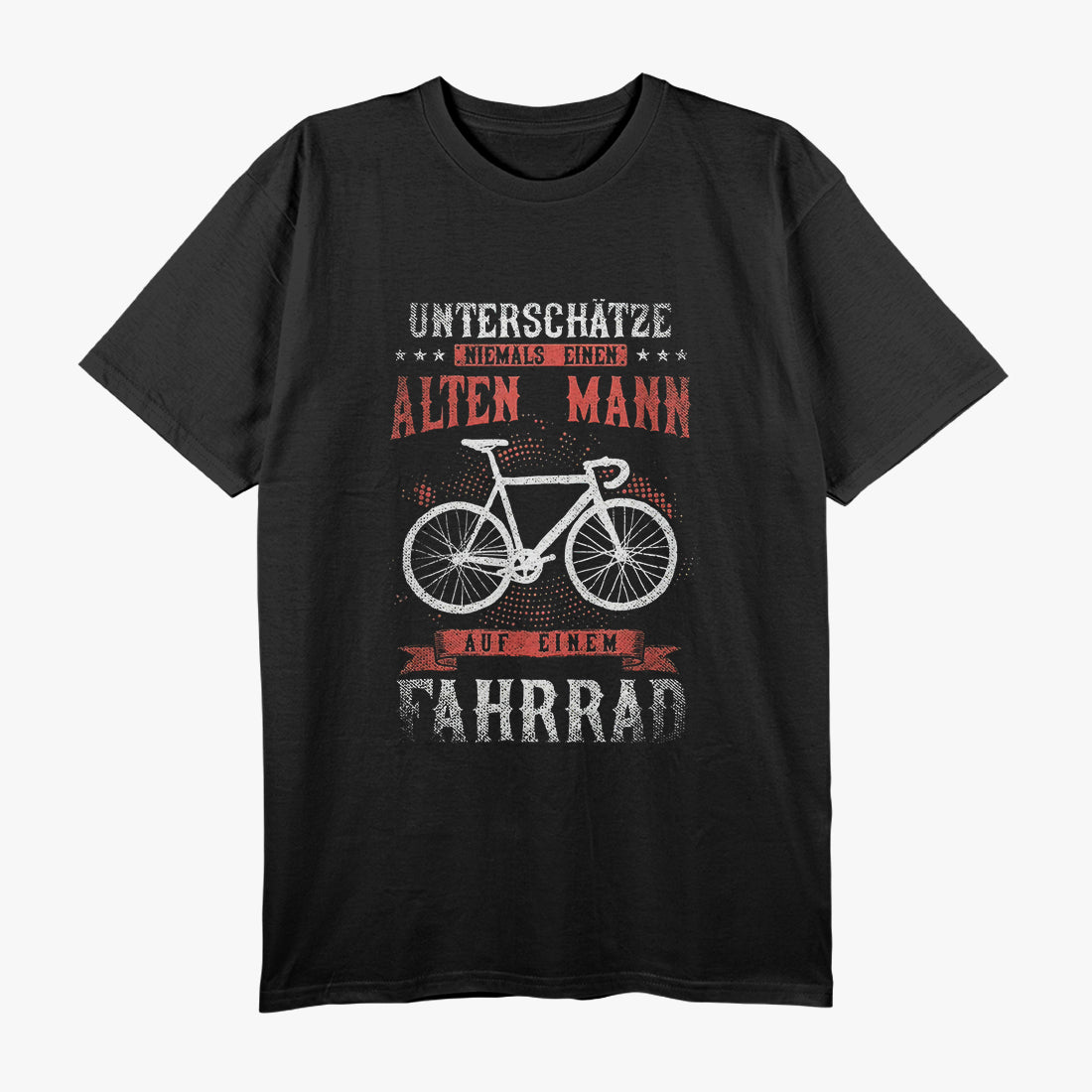 Old Man Bike Hobby Cycling T-Shirt