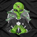 Space Alien Illuminati Occult Masonic All-Seeing Eye T-Shirt