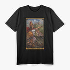 The Goddess Athena The Emperor Tarot Card Greek Mythologys T-Shirt