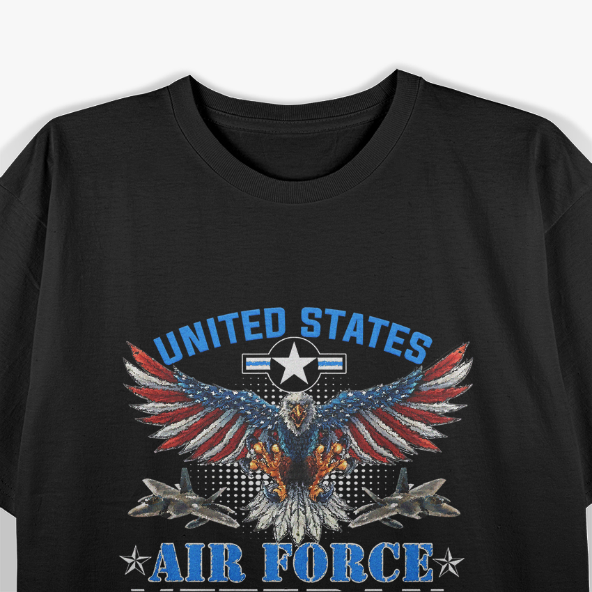 Veteran of the United States US Air Force Eagle USAF Veteran T-Shirt