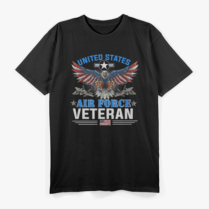 Veteran of the United States US Air Force Eagle USAF Veteran T-Shirt