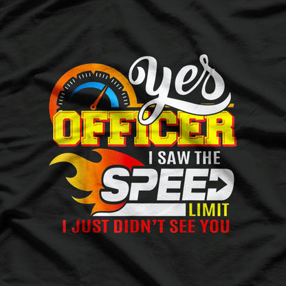 I Saw The Speed Car Guy Gifts Car Mechanic Gifts T-Shirt