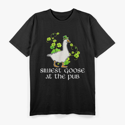 Silliest Goose at the Pub Funny St. Patrick's Day Humor T-Shirt