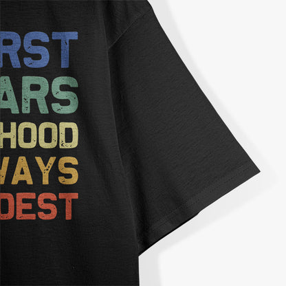 The First 60 Years 60th Birthday Funny Joke Gag T-Shirt