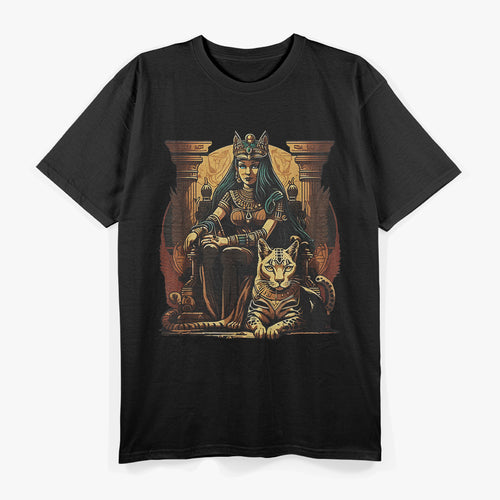 Ancient Egypt Queen Cleopatra - A Tribute to Egyptology and Egyptian Mythology T-Shirt