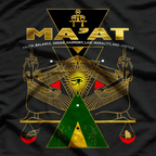 Ancient Egyptian Geometry Mystical Symbols of Knowledge T-Shirt