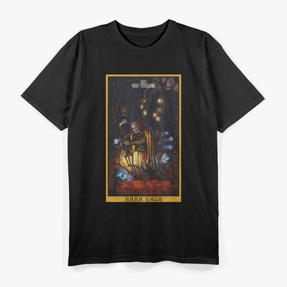 Baba Yaga The Hermit Tarot Card – Wisdom of the Wild and Ancient Mysteries T-Shirt