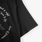 Blackbird Singing Bird Wings Microphone Singer Lyrics T-Shirt