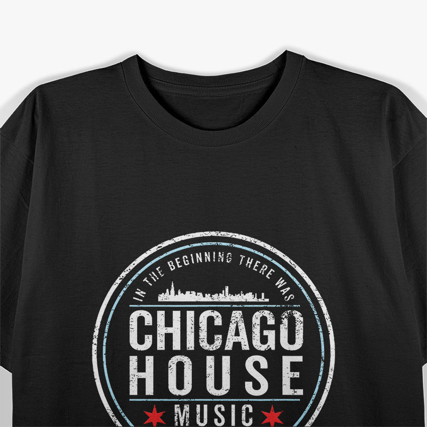 Chicago House Music - EDM DJ Vintage T-Shirt