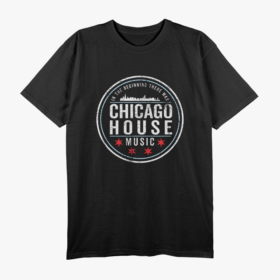 Chicago House Music - EDM DJ Vintage T-Shirt