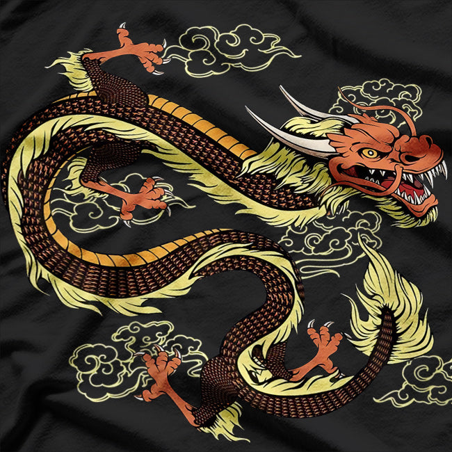 Dragon Strength - A Symbol of Tradition and Power in Chinese Culture T-Shirt