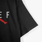 Funny Restaurant Chef - Jumping Chef Knife Logo T-Shirt