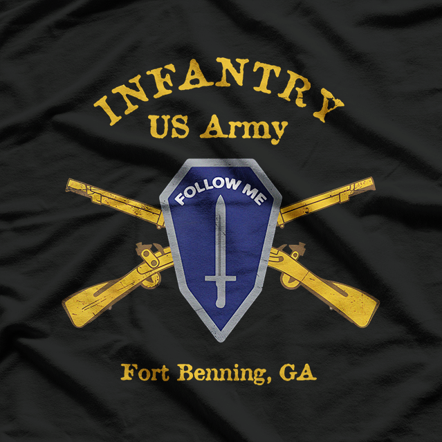 Infantry US Army Fort Benning GA T-Shirt