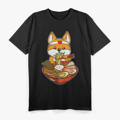 Kawaii Shiba Inu Ramen T-Shirt