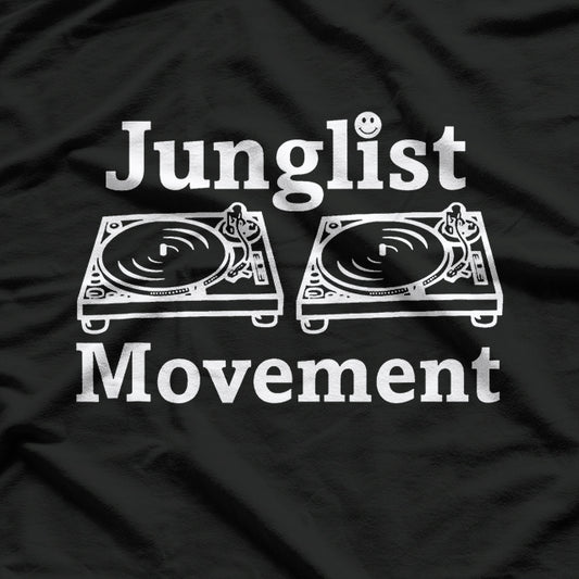 Junglist Movement Jungle Drum and Bass Music T-Shirt