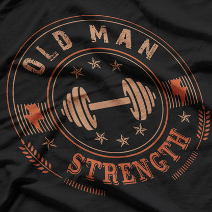 Mens Old Man Strength Gym T-Shirt