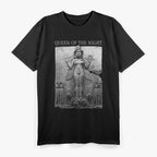 Lilith Female Devil, Gothic Pagan, Samael Witchcraft, and Occult Power T-Shirt