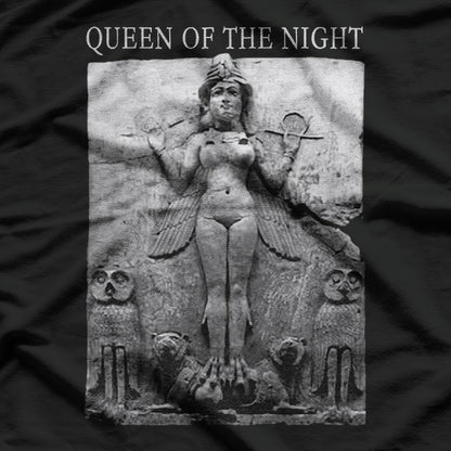 Lilith Female Devil, Gothic Pagan, Samael Witchcraft, and Occult Power T-Shirt