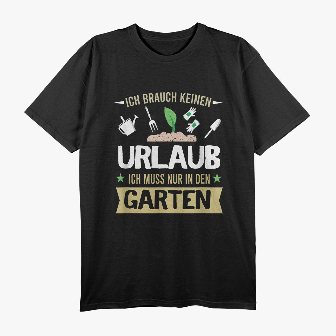 Garden Hobby Gardener Gardener Saw Water Grow T-Shirt