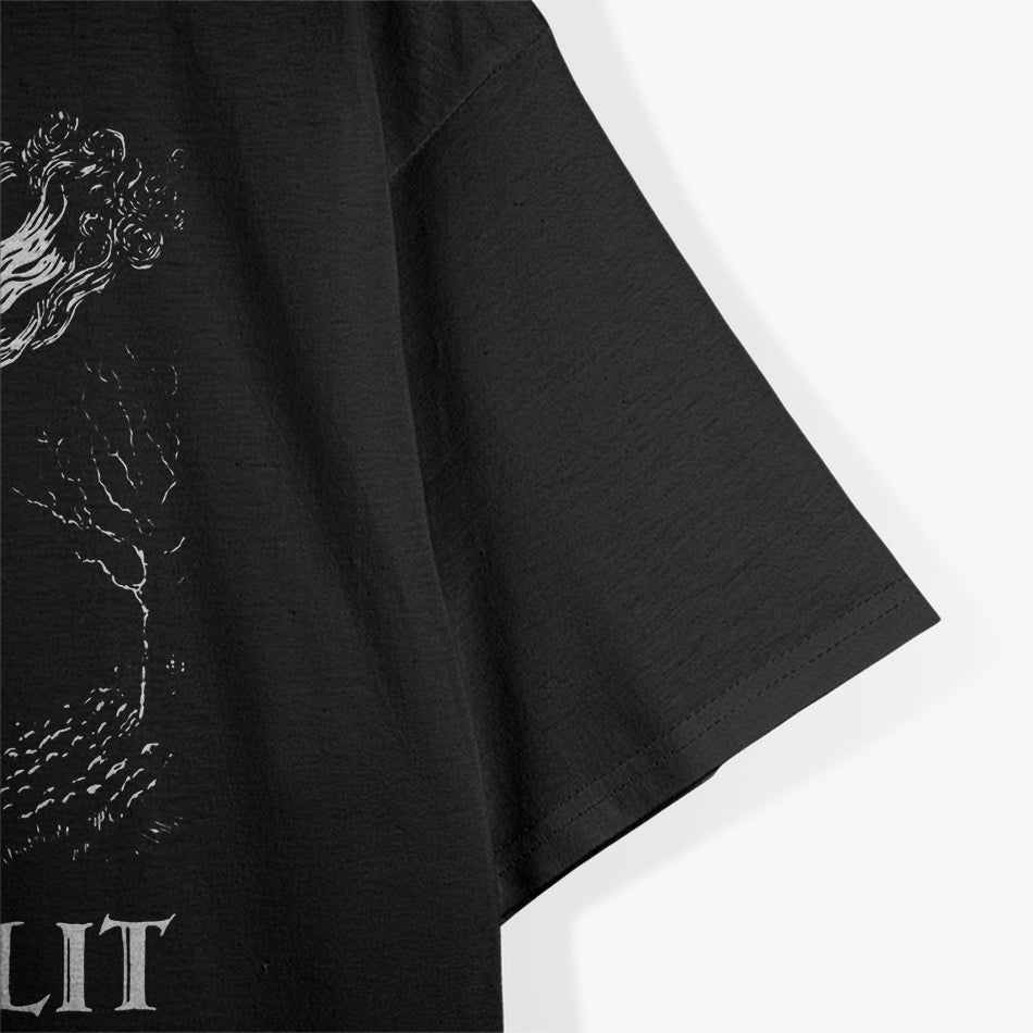 Occult Burning Church Symbolism T-Shirt