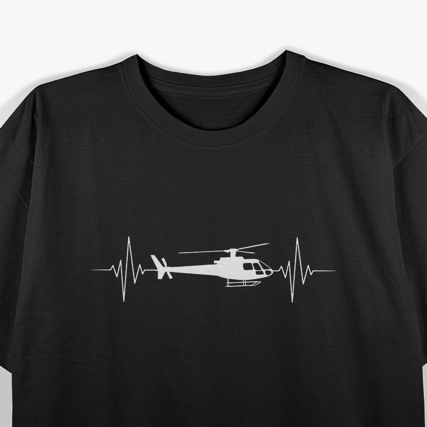 Pilot Helicopter Aviator Airman Chopper Airwoman Flying T-Shirt