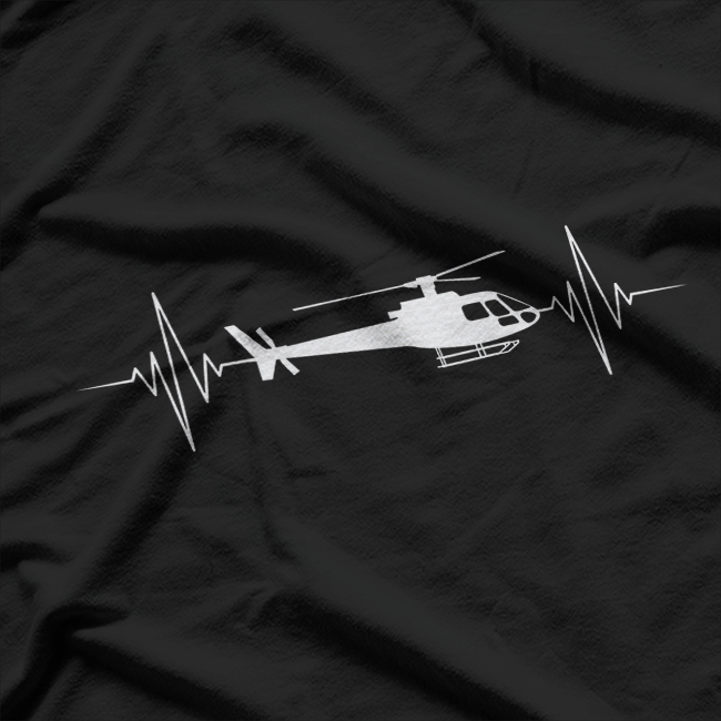 Pilot Helicopter Aviator Airman Chopper Airwoman Flying T-Shirt