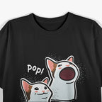 Popping Cat Meme T-Shirt