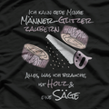 Sawdust are Men-Glitter Men Glitter Chips Carpenter T-Shirt