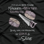 Sawdust are Men-Glitter Men Glitter Chips Carpenter T-Shirt