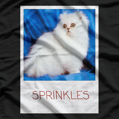 Sprinkles The Cat Adorable Feline Design for Cat Lovers T-Shirt