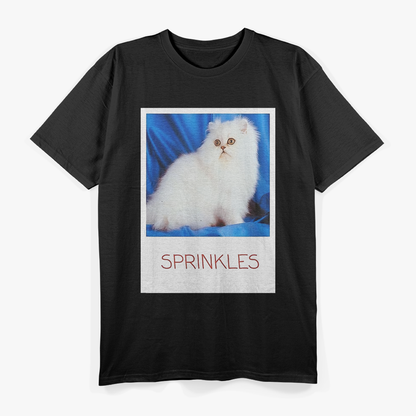 Sprinkles The Cat Adorable Feline Design for Cat Lovers T-Shirt