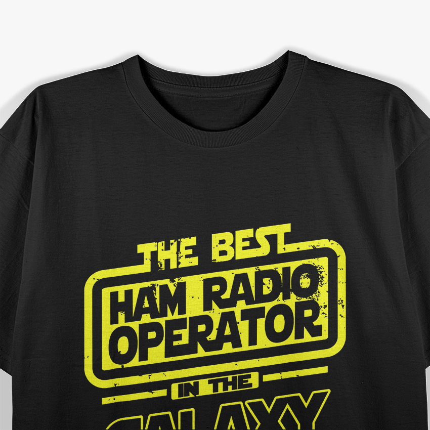 The Best Vintage Ham Radio Operator In The Galaxy Cool T-Shirt