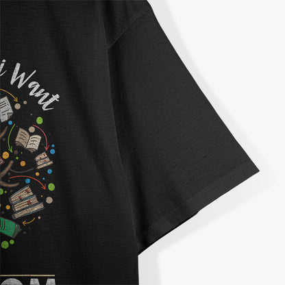 Vintage Censorship Freedom I Read Banned Books - A Nerd’s Rebellion T-Shirt