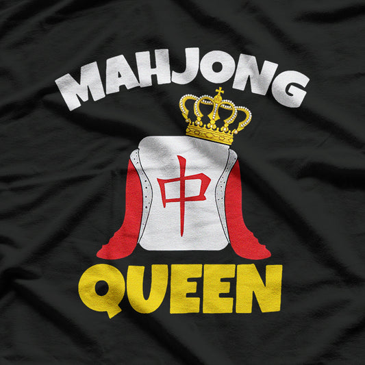 Funny Mahjong Queen Mahjong Party Mahjong Game T-Shirt