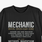 Mechanic Definition, Funny Mechanic T-Shirt