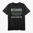 Mechanic Definition, Funny Mechanic T-Shirt