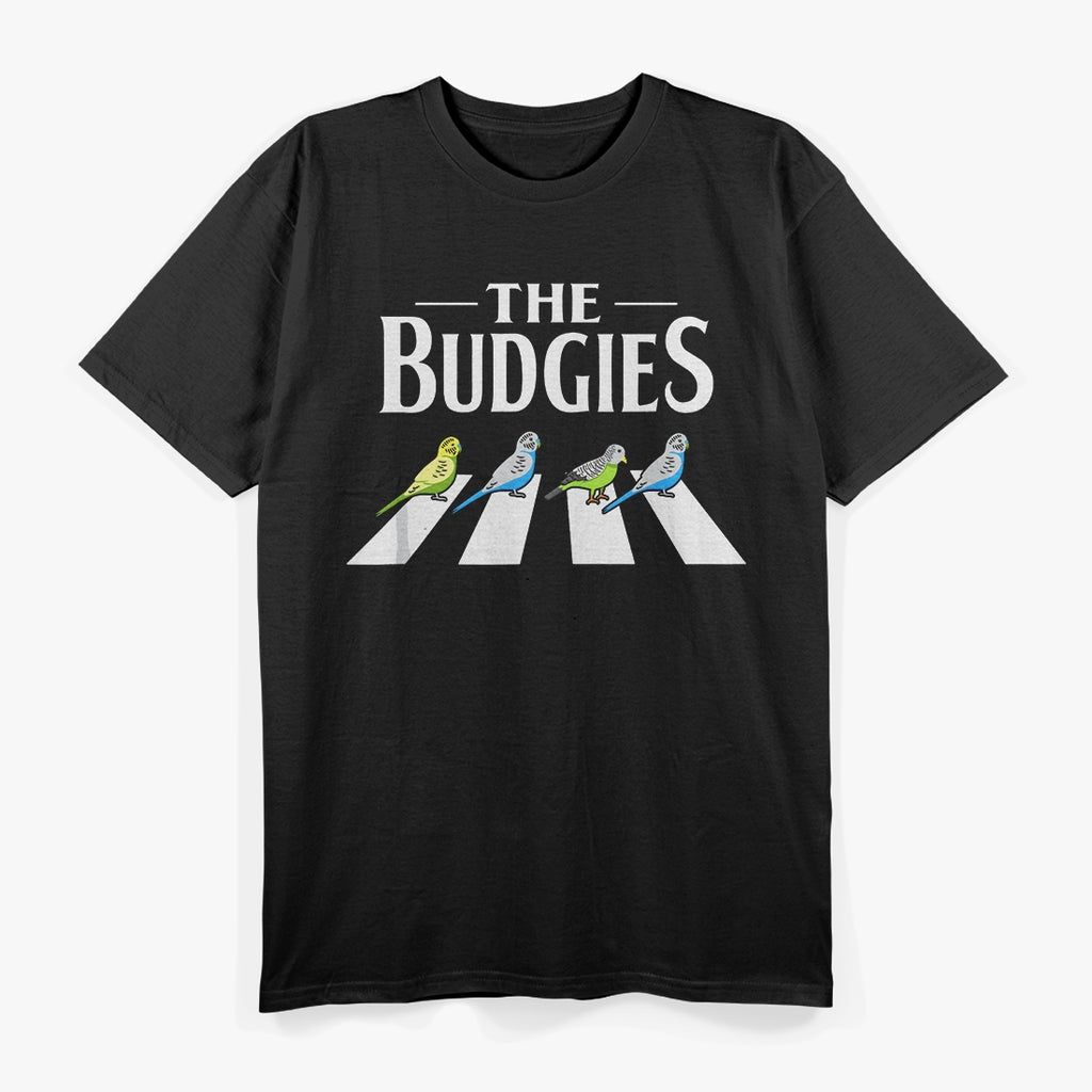 Budgie Parakeet Bird Design T-Shirt