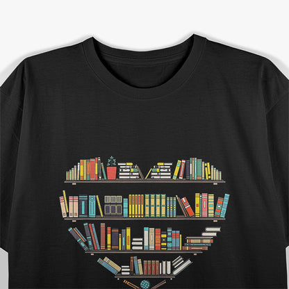 Books, Reading, and Literacy - A Celebration of Book Lovers and Librarians T-Shirt