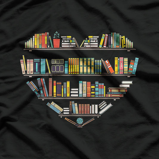 Books, Reading, and Literacy - A Celebration of Book Lovers and Librarians T-Shirt