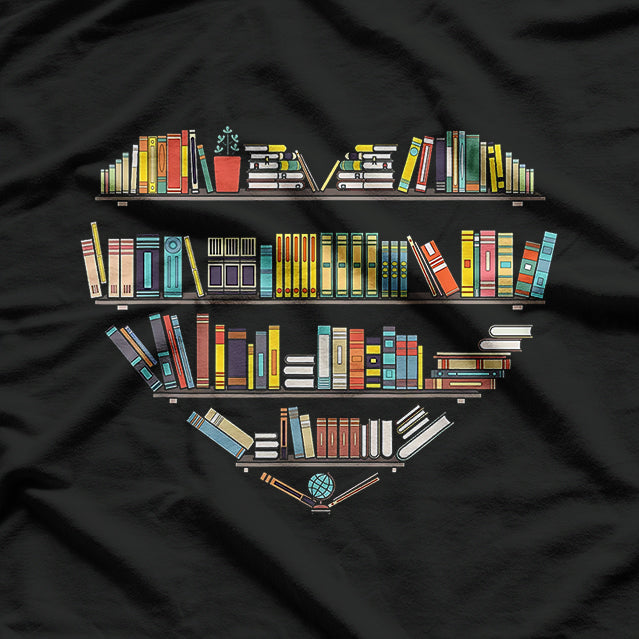 Cool Reading Book Lover Literacy Librarian T-Shirt