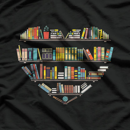 Cool Reading Book Lover Literacy Librarian T-Shirt