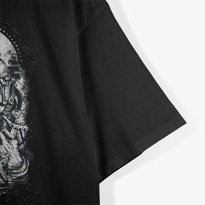 Creepy Horror Occult Cats T-Shirt