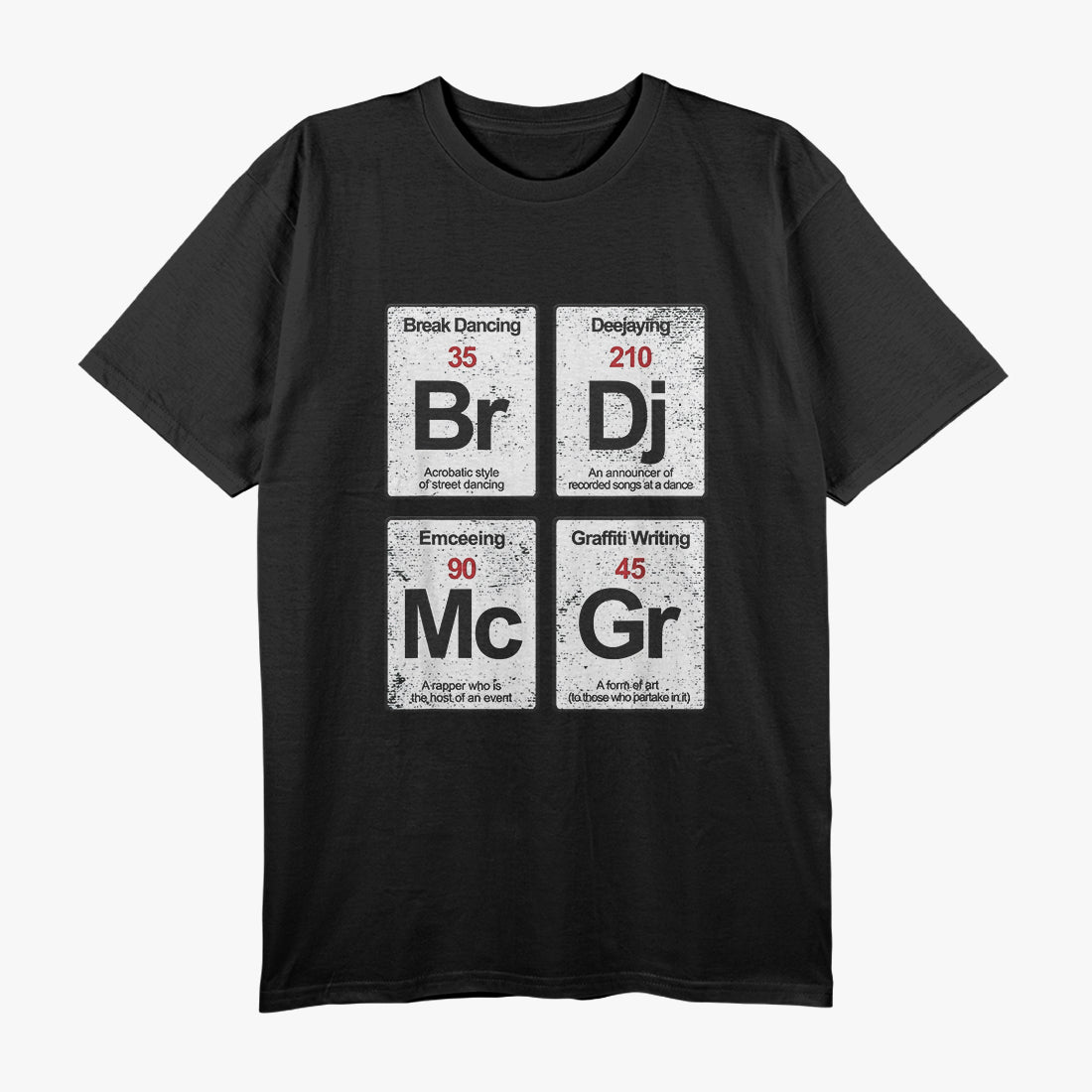 Elements of Hip Hop – Rap Music T-Shirt