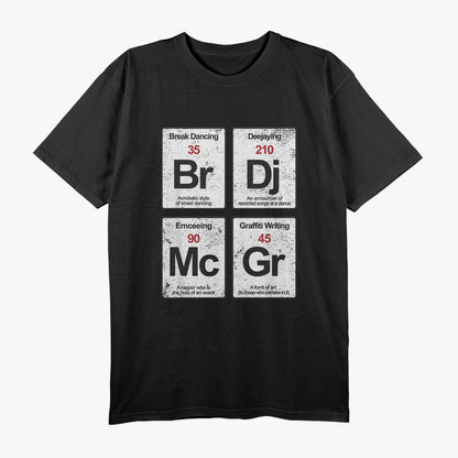 Elements of Hip Hop – Rap Music T-Shirt