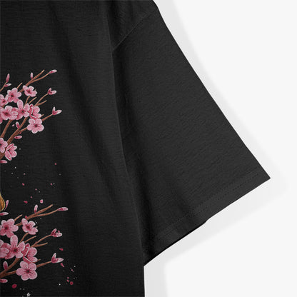 Kawaii Japanese Shiba Inu Cherry Blossom Flower T-Shirt