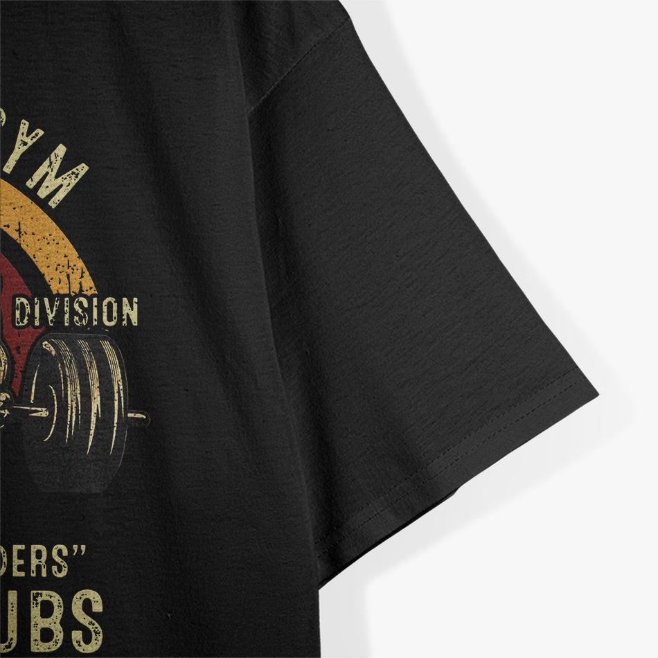 Old Man Gym Weightlifting T-Shirt